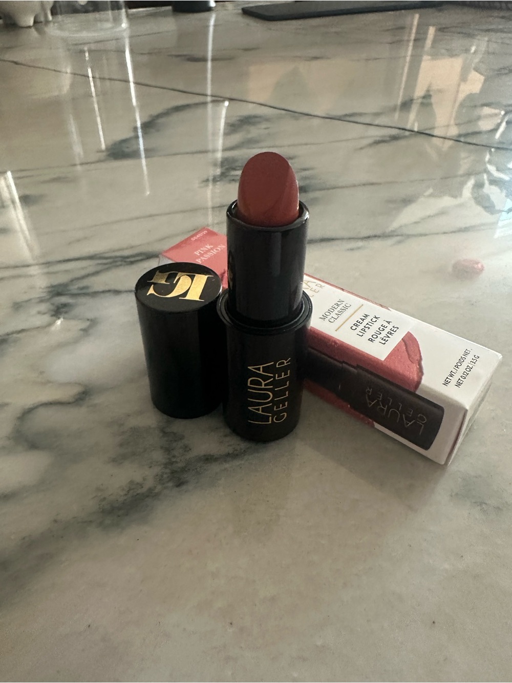 Laura Geller Modern Classic Cream Lipstick in Pink Passion
